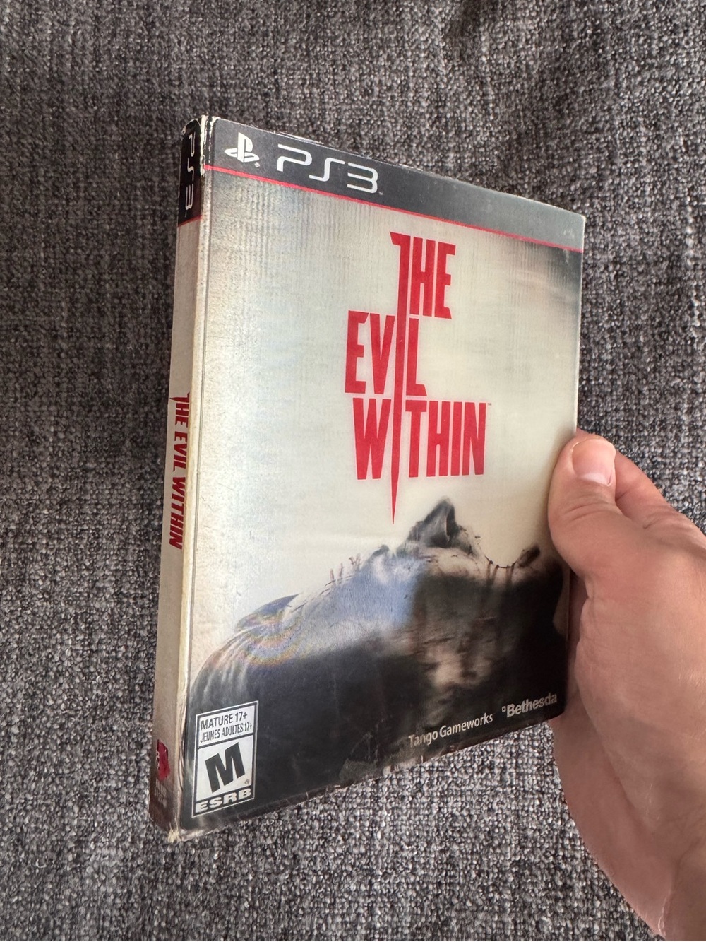 The Evil Within PS3 With Lenticular Slipcover Sony PlayStation 3 Game Complete - Picture 2 of 6